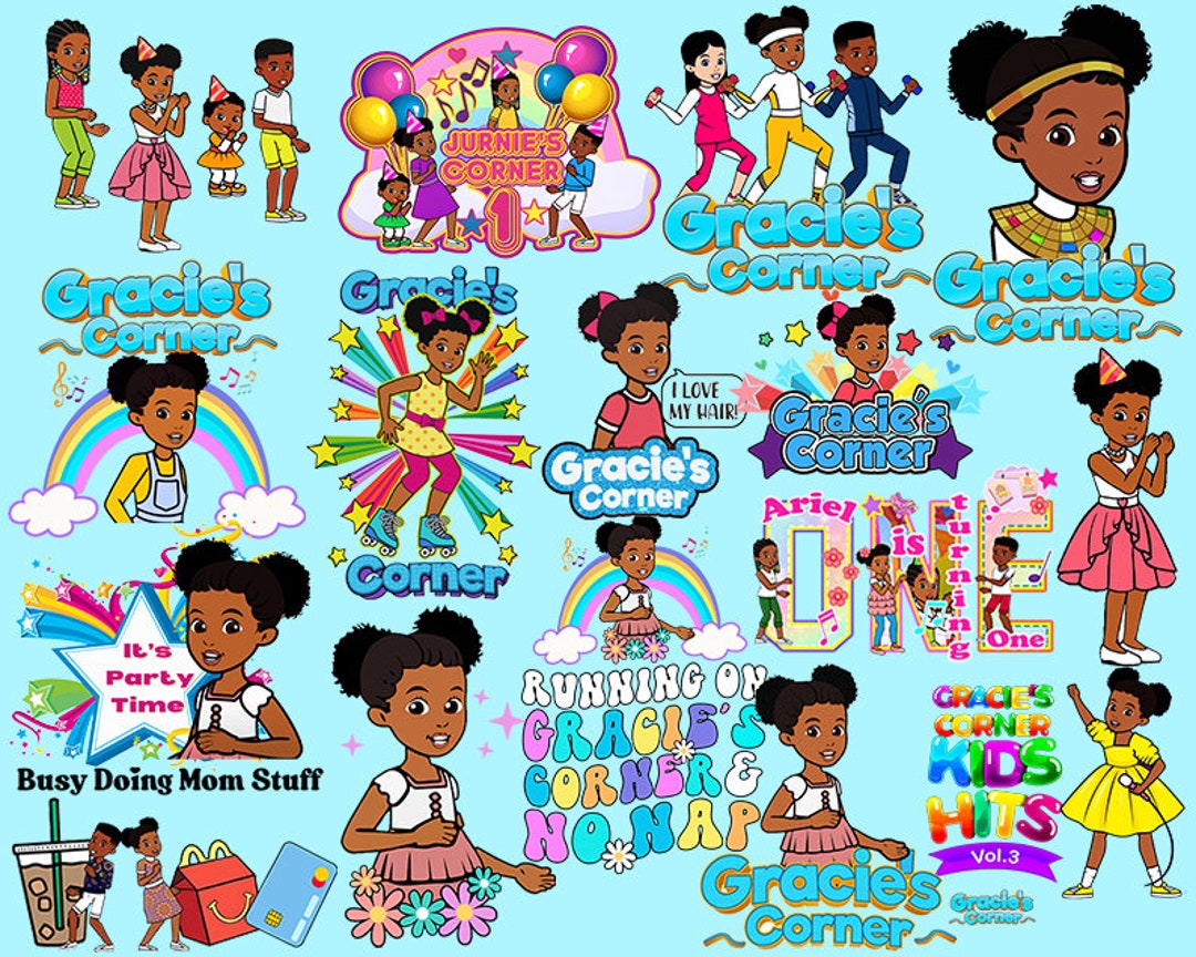 Gracies Corner Png Bundle Gracie Corner and Friends Png - Etsy