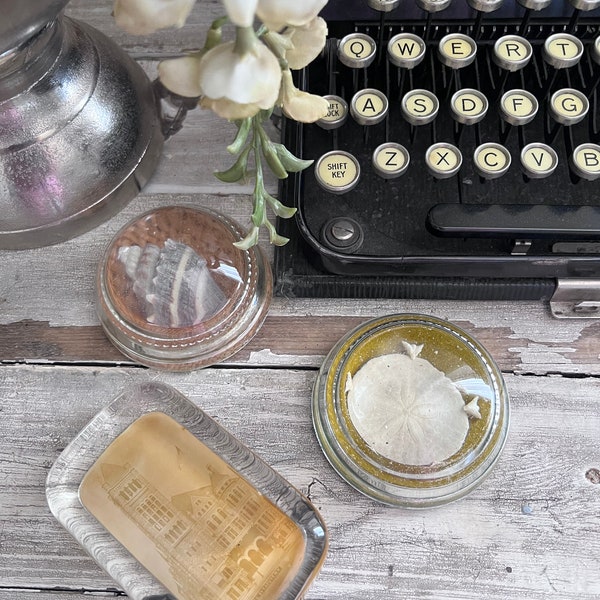 Vintage Glass Paperweights