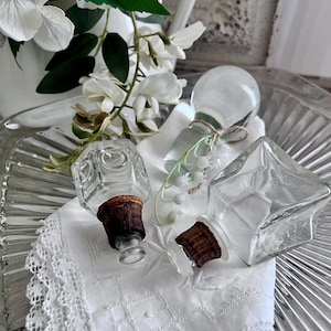Vintage Collection of Clear Glass Decanter Stoppers