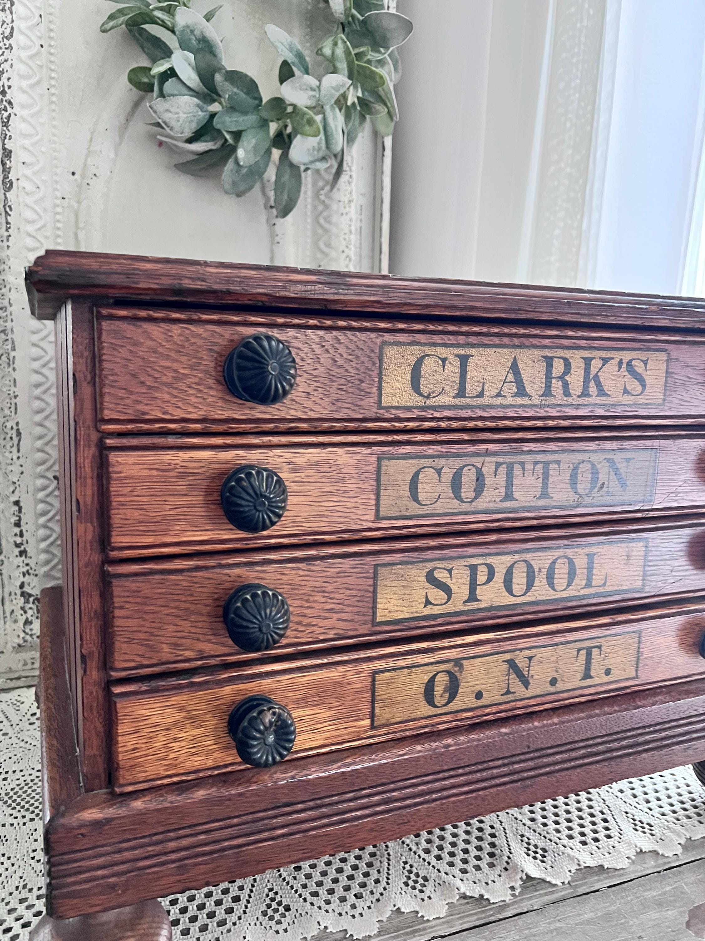 Clarks Spool Cabinet - Etsy