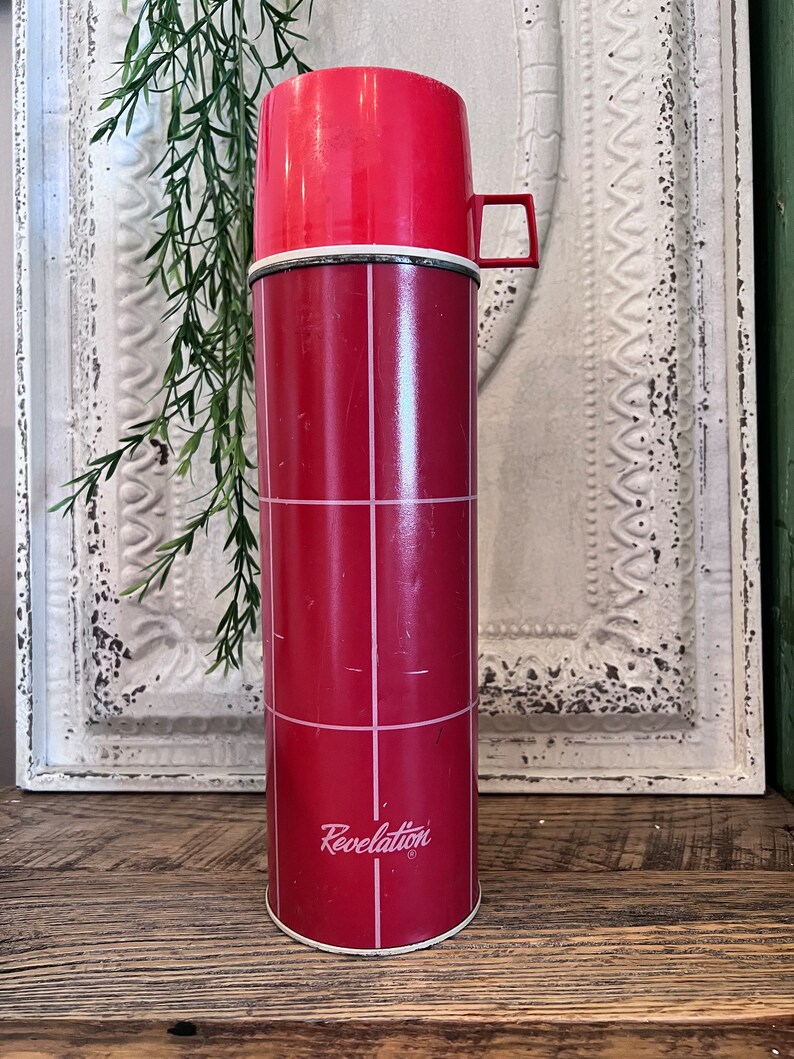 Vintage Aladdin Plaid Thermos Sold Separately. Etsy