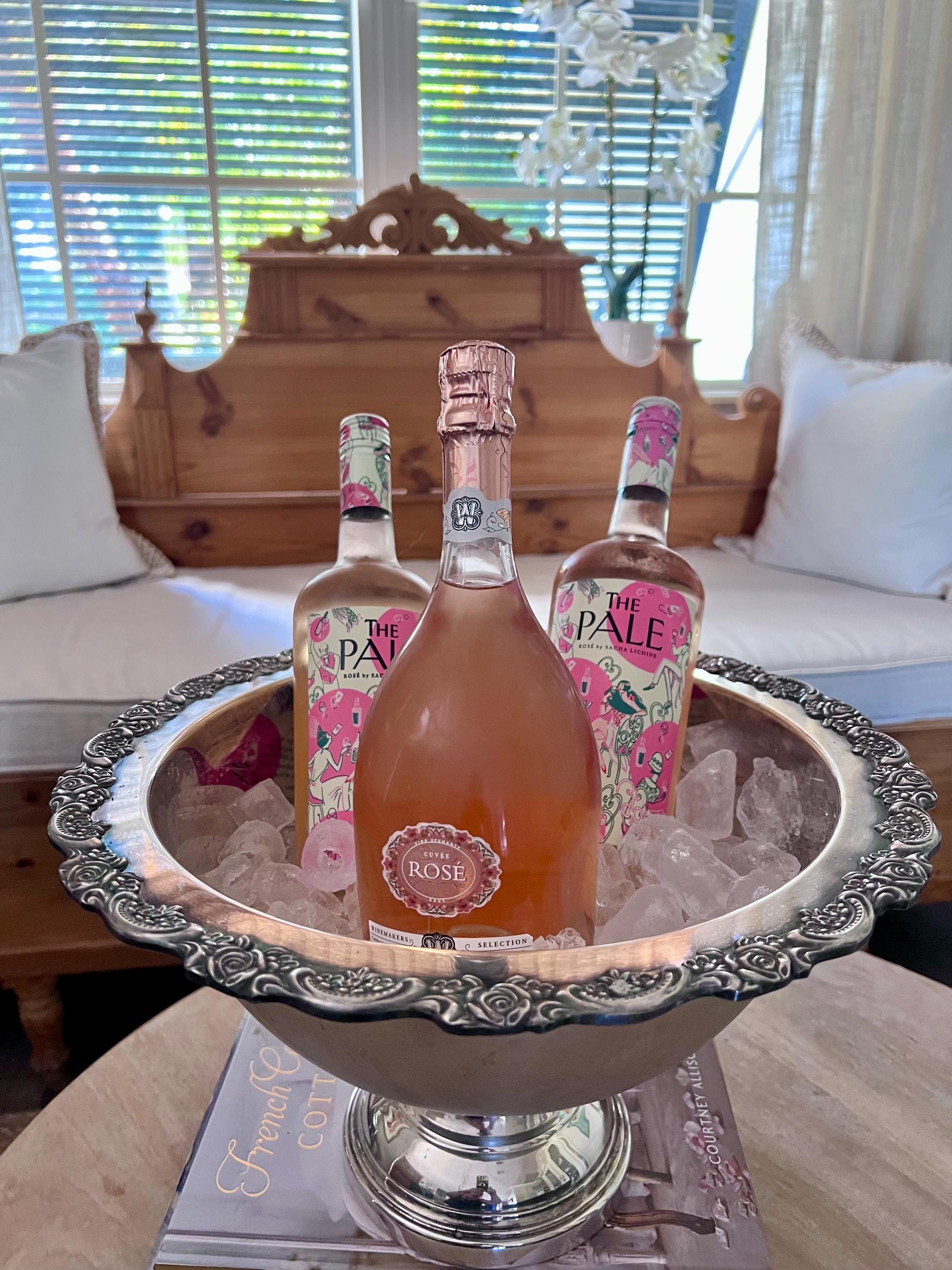 Silver Rose Bowl - Etsy