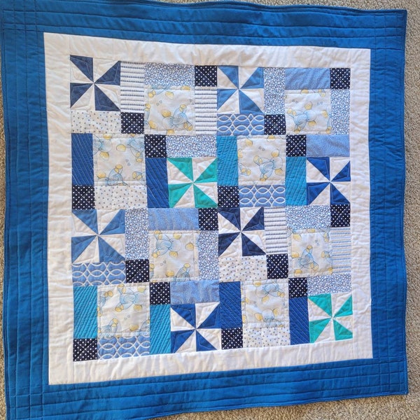 Pinwheel Quilt Etsy