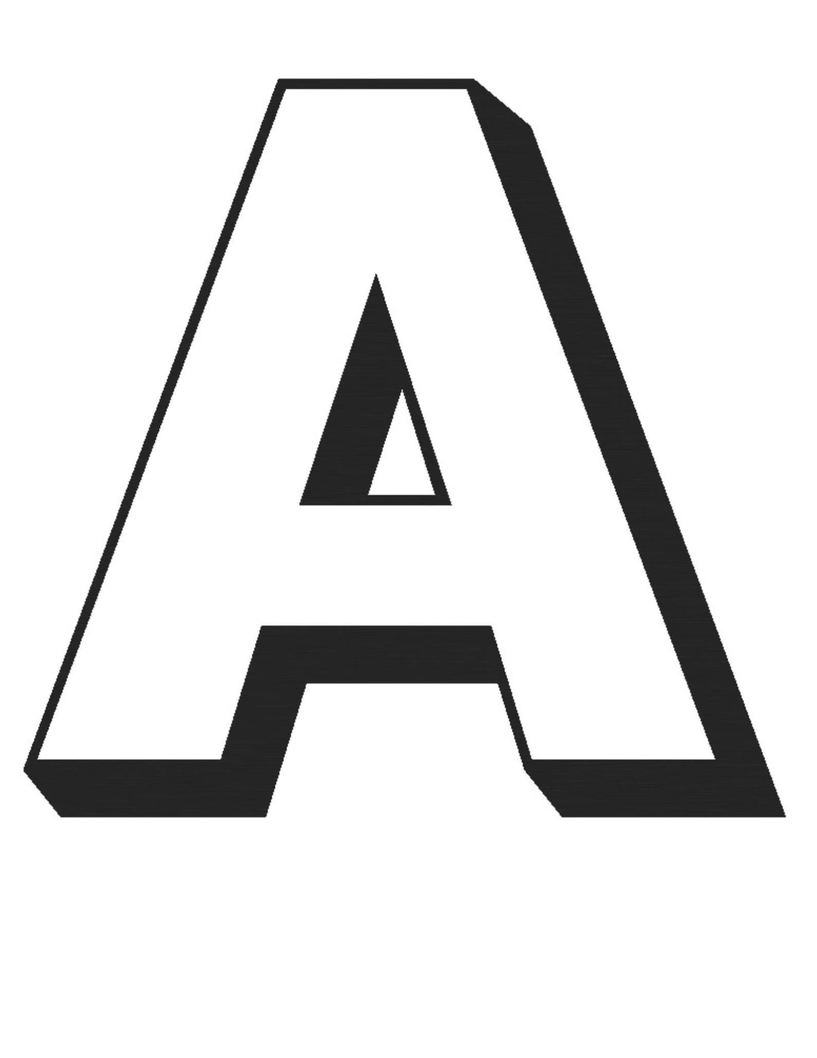 Printable Alphabet Letters Uppercase and Lowercase Letters. Large Printable Letters. Outline ...