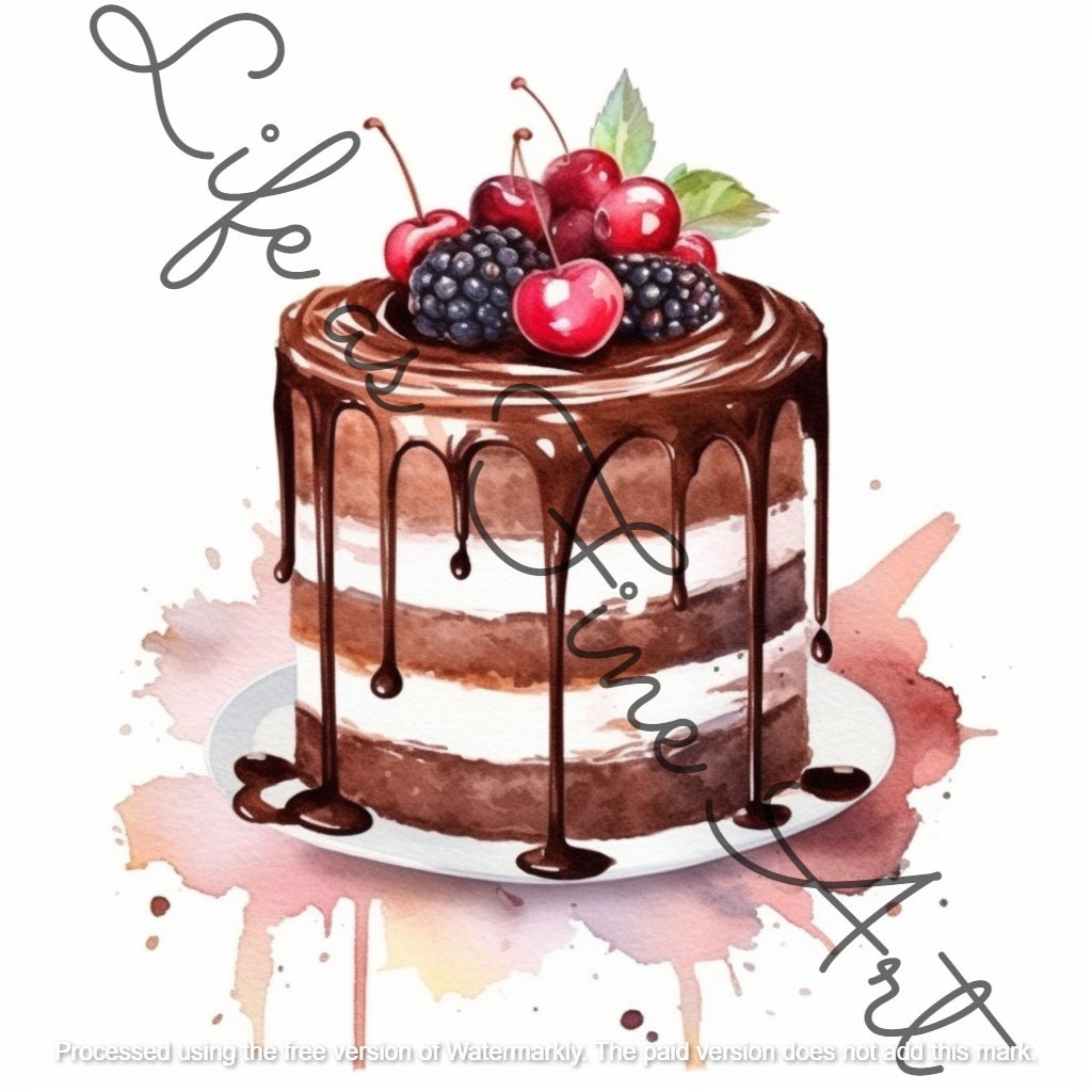 Chocolate Cake Clipart 20 Printable Images of Chocolate Cakes for