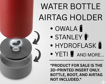 Suporte para garrafa de água com etiqueta de ar | Stanley | Owala | Hydro Flask