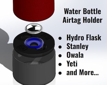 Water Bottle Airtag Holder | Stanley | Owala | Hydro Flask