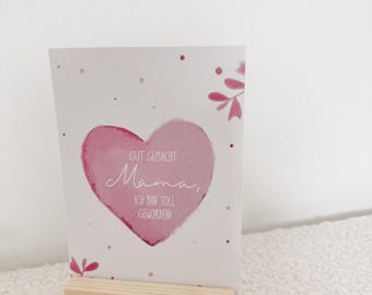 Mother's Day card, Mother's Day gift, Mother's Day photo holder