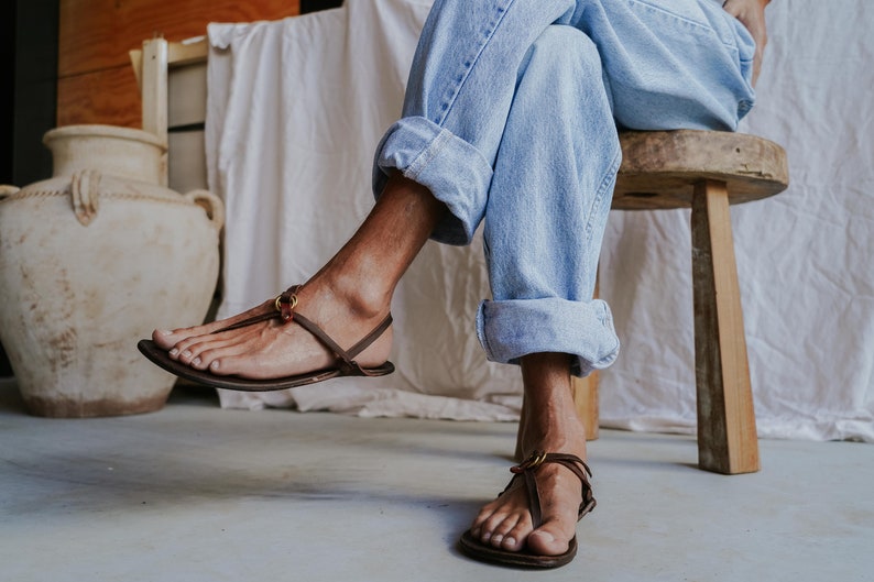 Dark Brown Ataraxia Sandal