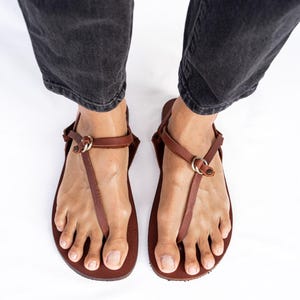ARETE. Australian Barefoot Sandals. Lightweight Minimalist Sandals with Vibram Sole image 3