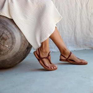 Ataraxia Grounding Leather Barefoot Sandals: Minimalist Australian Handmade Footwear