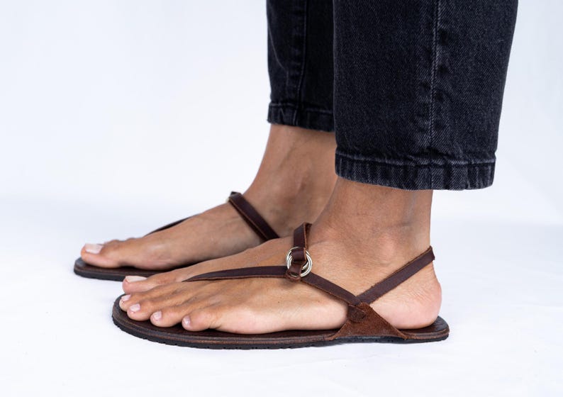 ARETE. Australian Barefoot Sandals. Lightweight Minimalist Sandals with Vibram Sole image 1