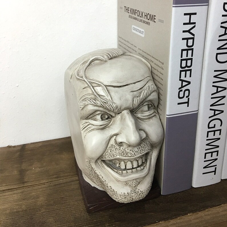 Sculpture Resin Desktop Decorative Bookshelf Library Sculpture Craft