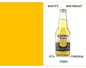 It's Corona Time - Birthday Time