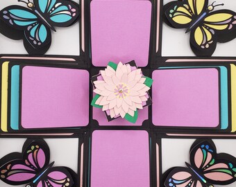 Exploding Butterfly Gift Box - Etsy