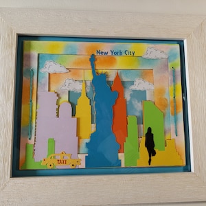 3D New York:  The City That Never Sleeps - Framed