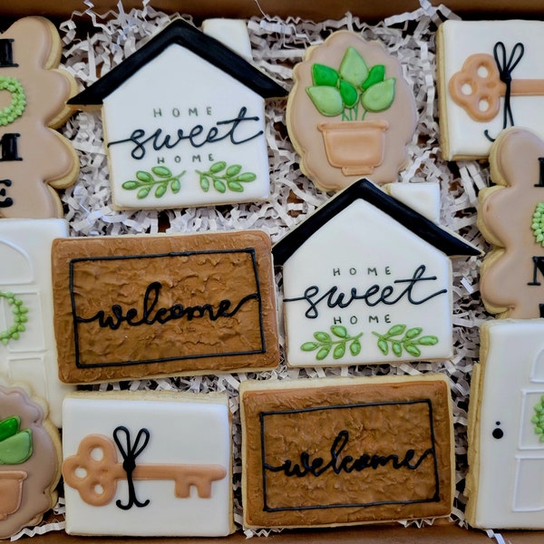 House Warming Theme Cookies