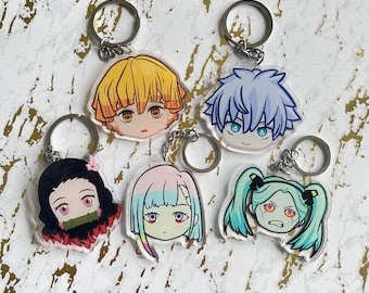 Anime Inspired Keychains