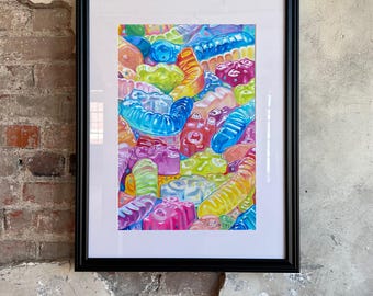 Colorful Candy Print