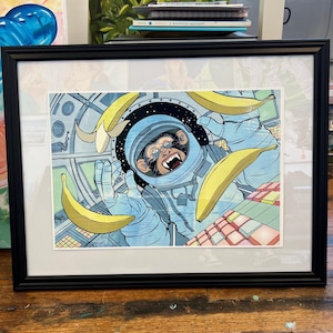 Space Ape Print
