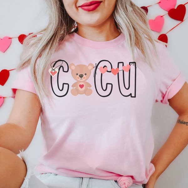 CICU Valentine's Day Shirt, Cardiac Intensive Care Nurse Shirt, Cardiovascular ICU Nurse shirt, Cardiac Intensive Care Unit Nurse,CICU Nurse