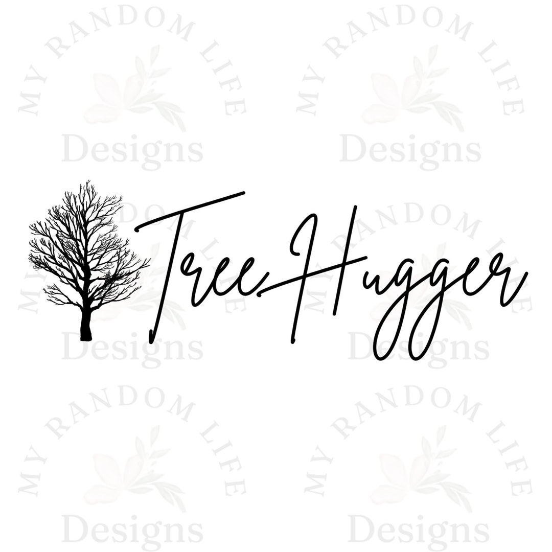 Tree Hugger PNG Tree Hugger SVG Simple Nature Design Etsy Australia