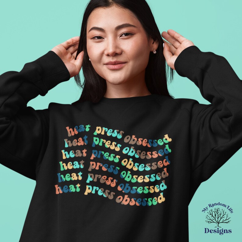 Heat Press Obsessed PNG Heat Press SVG Sublimations Etsy UK