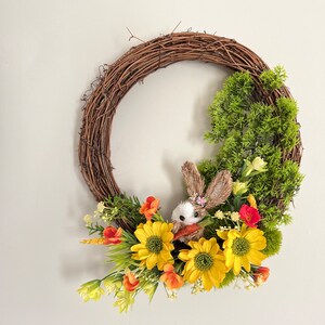 Easter Wreath, Easter Decor, Easter Bunny Wreath, Bunny Wreath, Spring wreath, Summer wreath