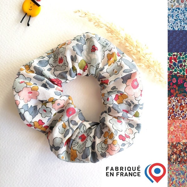 Chouchou en Liberty, chouchou scrunchie ou foulchy plus de 10 motifs de Liberty Betsy, Capel, Thorpe, Wiltshire...