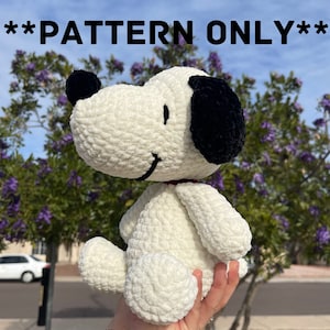 Snoopy Crochet Pattern