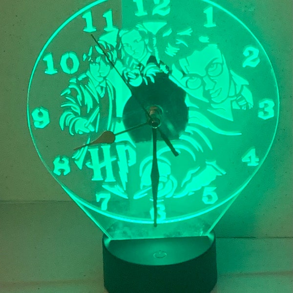 Night Light Clock Etsy UK