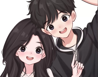 Personalized Digital Portraits & Animations(Fairy tale lover)