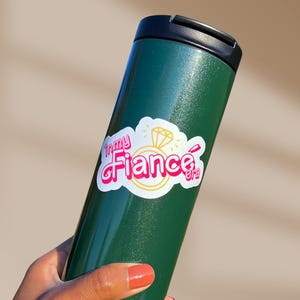 In My Fiancé Era Sticker Engagement Gift for Bride to Be Fiancé Sticker ...