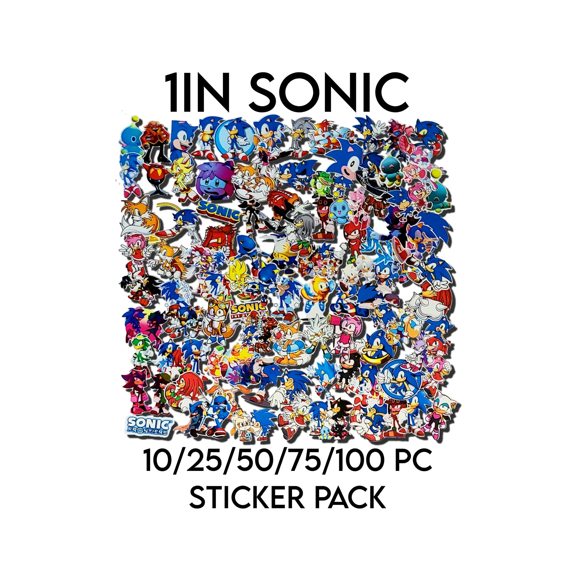 Metal Sonic Holo Vinyl Stickers 