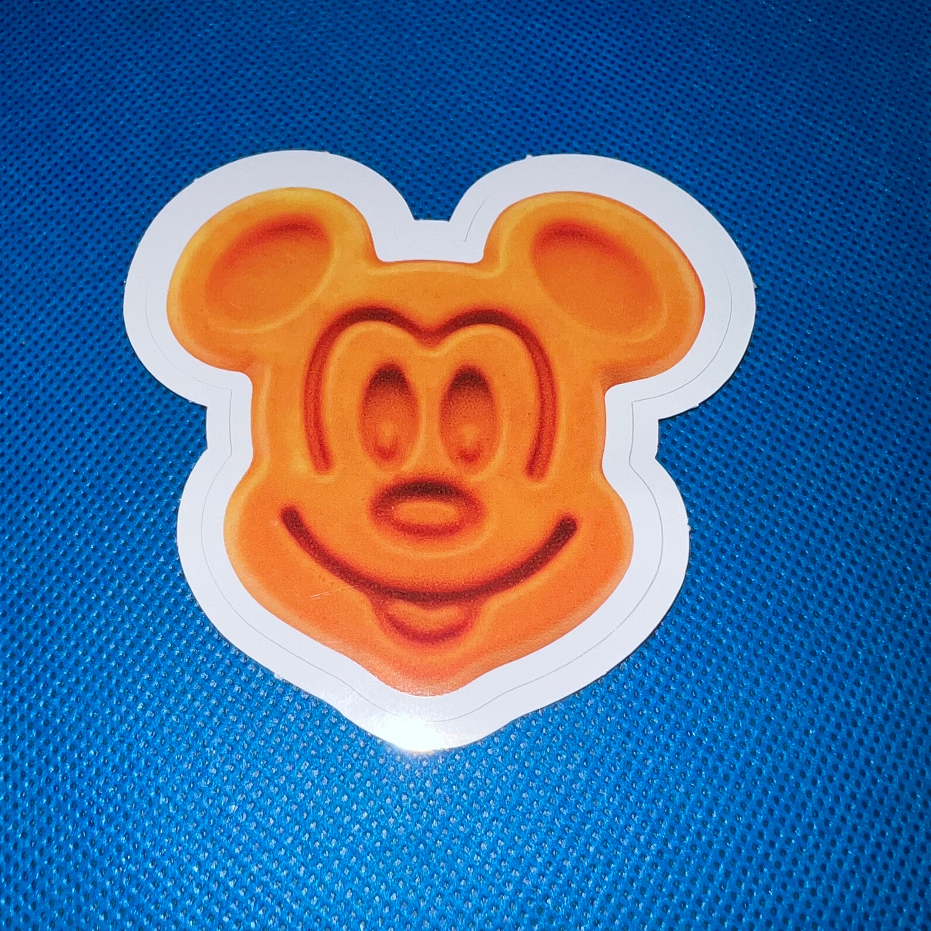 Mickey Waffle Sticker Mickey Waffle Disney Big Little Stickers Decals Disneyland Resort or ...