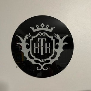 Tower of Terror Sign: Hollywood Tower Hotel Inspired Plaque