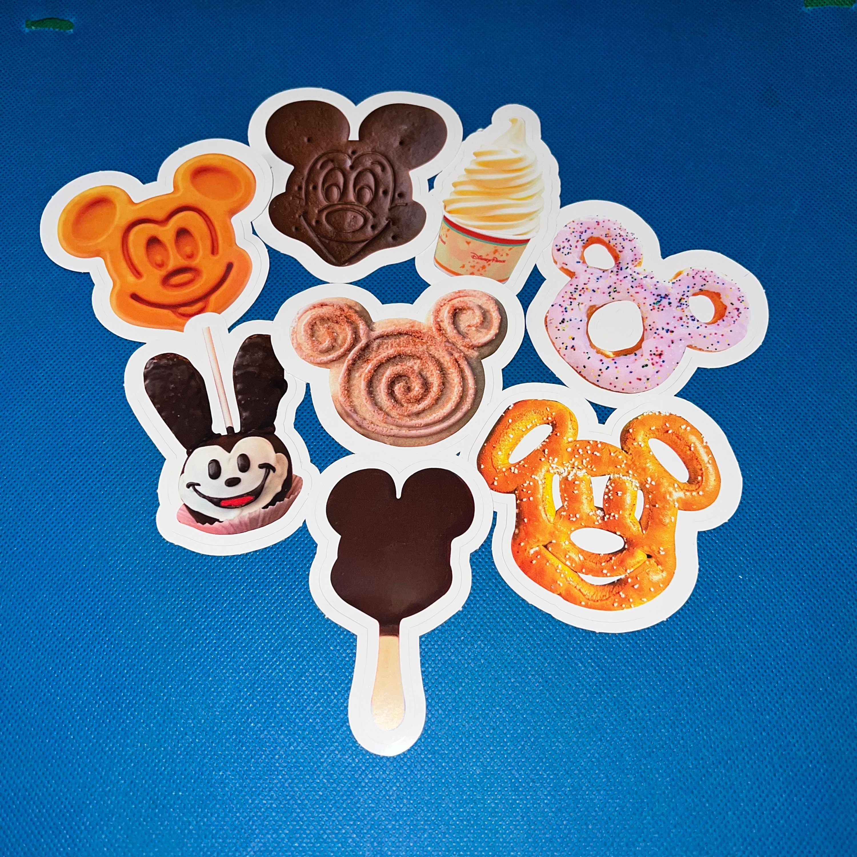 Mickey Waffle Sticker Mickey Waffle Disney Big Little Stickers Decals Disneyland Resort or ...