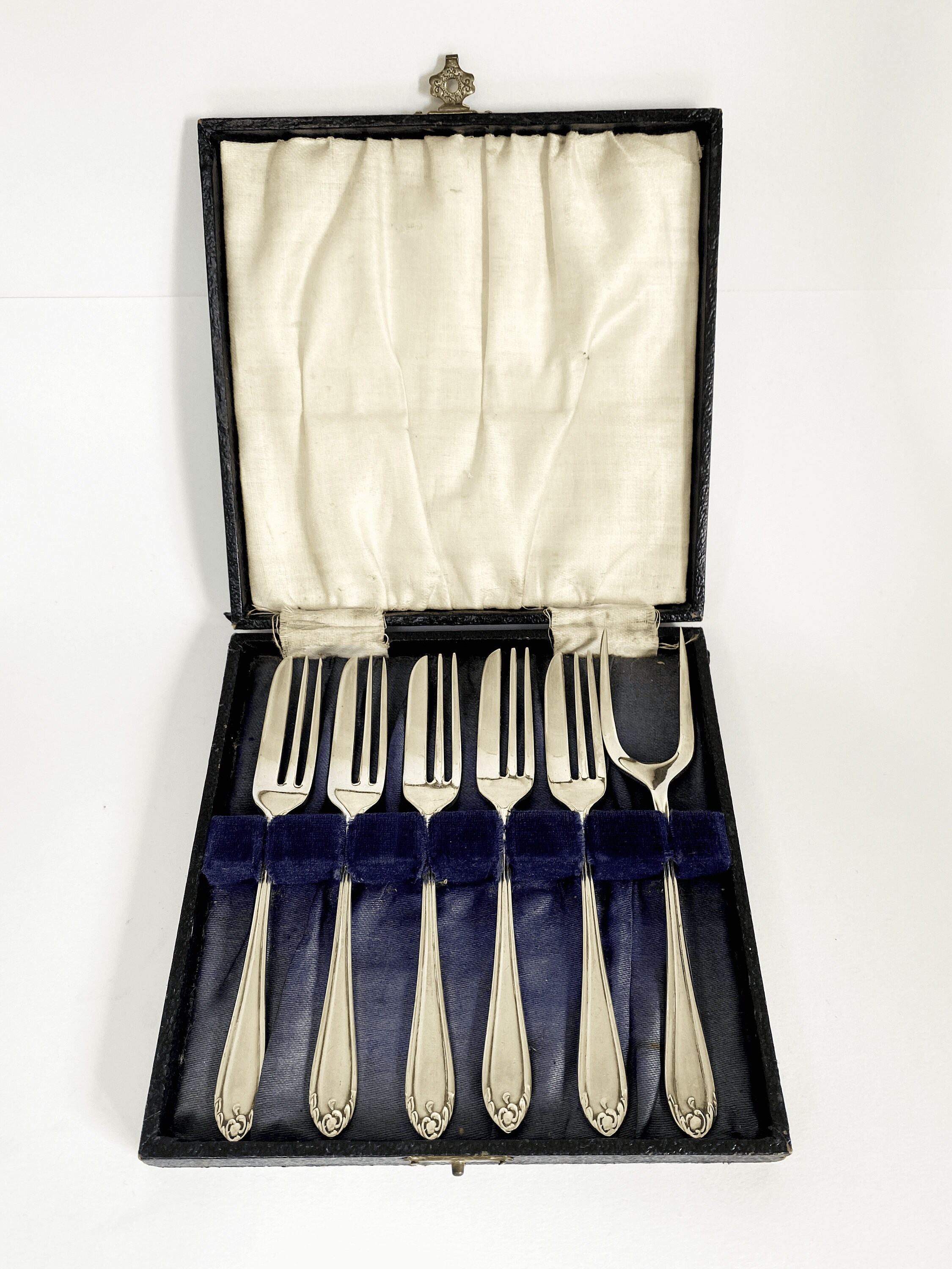 Antique EPNS Cake Forks and Serving Fork Etsy Australia