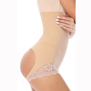 High Waist Cotton Tummy Control Underwear Ladies Leak Proof