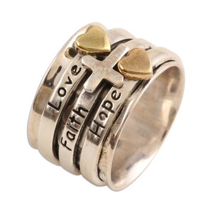 Christian thumb deals rings