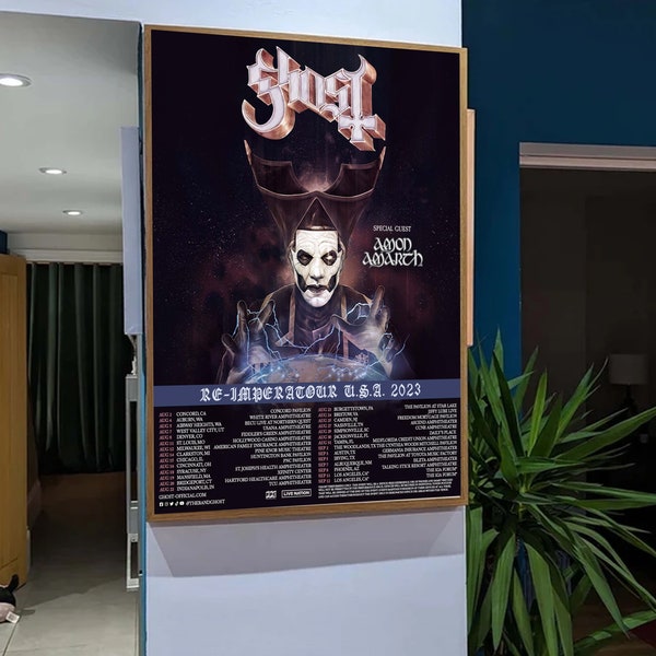 Ghost Band Uk Tour 2025 Erena Jacenta