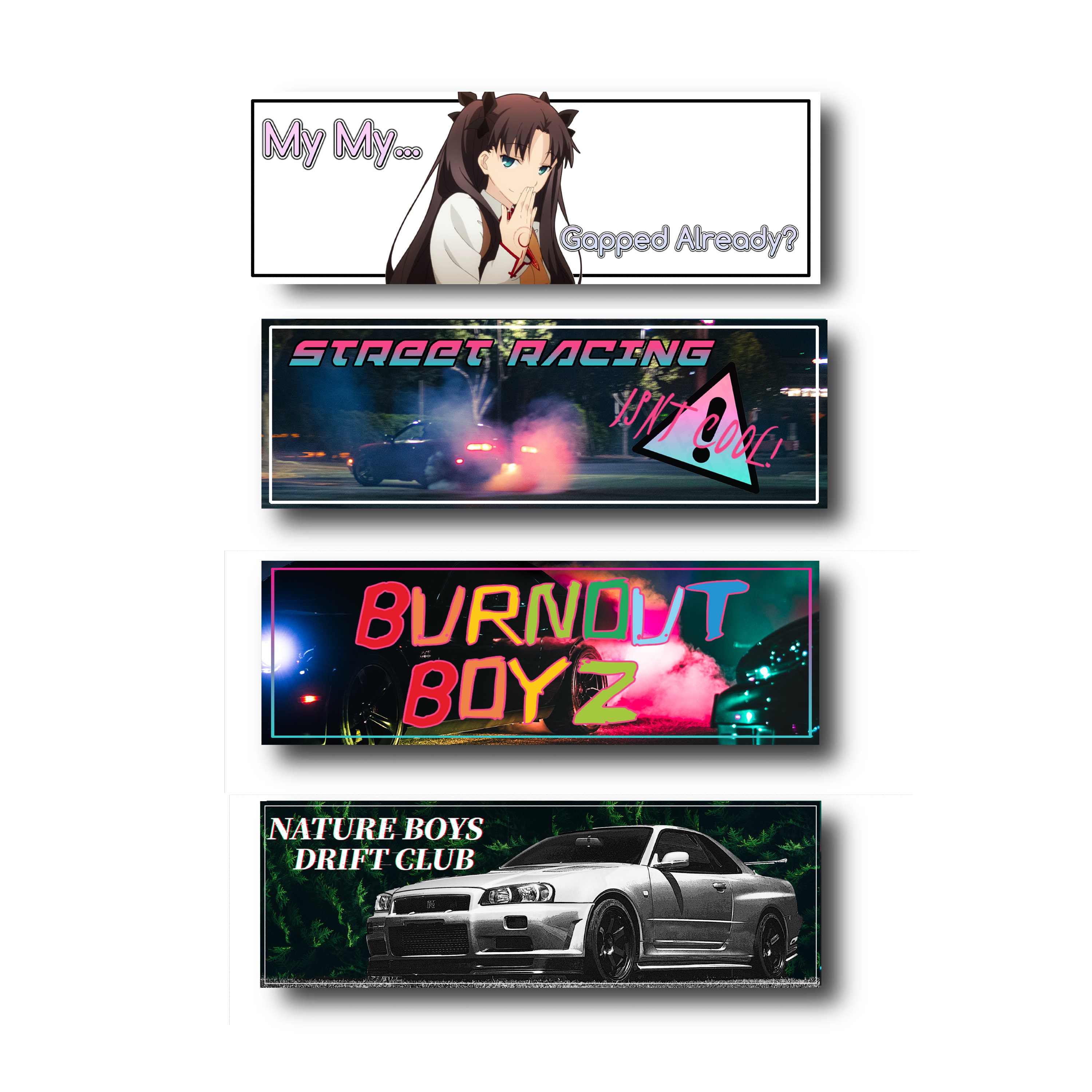 Skrrt Skrrt Slap Sticker Pack