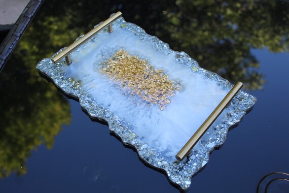Small Acrylic Tray Gold  Mississippi Made Foods, Gifts, Gift