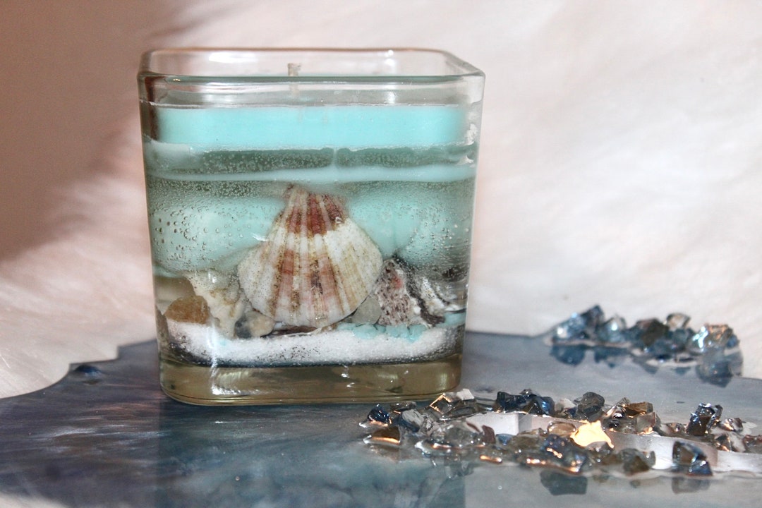 Handmade Under the Sea Candle, Soy & Gel Candle,birthday Gift, Gift for