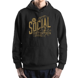 Social Distortion Vintage Hoodie and Sweatshirt, Unisex Sizes (met-100)