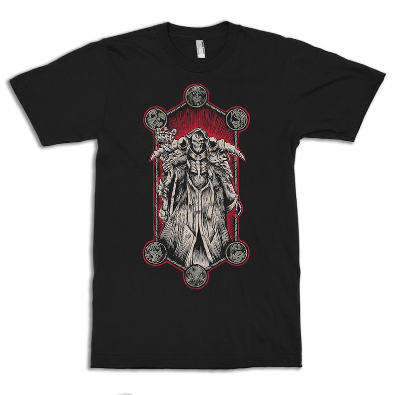 Overlord Momonga T-Shirt, Men's Women's Sizes met-115 image 3