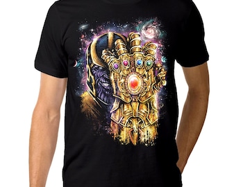 Thanos Infinity Gauntlet T-Shirt, Men's Women's Sizes (met-264)
