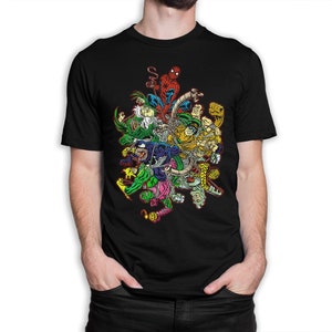 Spider-Man Villains T-Shirt, Men&#39;s Women&#39;s Sizes (met-271)