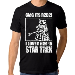 OMG, es ist R2-D2 Lustiges Dalek T-Shirt, Geek Combo 100% Baumwolle T-Shirt, Herren Damengrößen (wr-184)