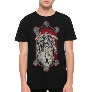 Camiseta de Overlord Momonga, tallas para hombre y mujer (met-115)